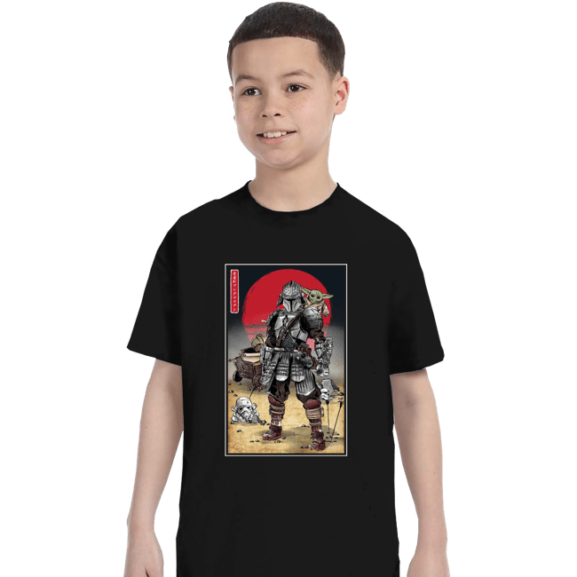 Daily_Deal_Shirts T-Shirts, Youth / XS / Black Lone Ronin And Cub