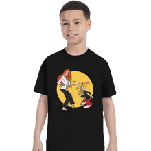 Load image into Gallery viewer, Secret_Shirts T-Shirts, Youth / XS / Black Rabbit Fiction!

