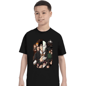 Shirts T-Shirts, Youth / XS / Black Potter Tiles