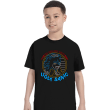 Load image into Gallery viewer, Daily_Deal_Shirts T-Shirts, Youth / XS / Black Ugly Sanic
