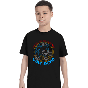 Daily_Deal_Shirts T-Shirts, Youth / XS / Black Ugly Sanic