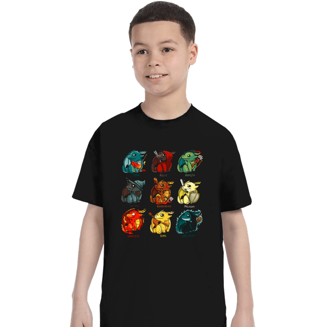 Shirts T-Shirts, Youth / XS / Black Dragon Roles