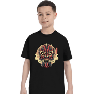 Shirts T-Shirts, Youth / XS / Black Nightbrother Oni Mask