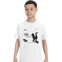 Load image into Gallery viewer, Shirts T-Shirts, Youth / XL / White T-Rex Run
