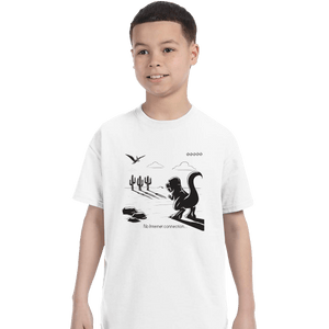 Shirts T-Shirts, Youth / XL / White T-Rex Run