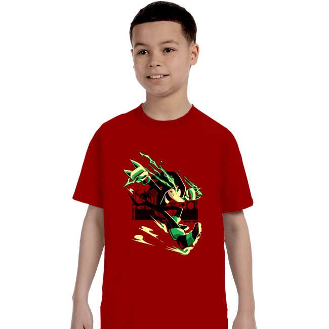 Daily_Deal_Shirts T-Shirts, Youth / XS / Red The Strongest Dude