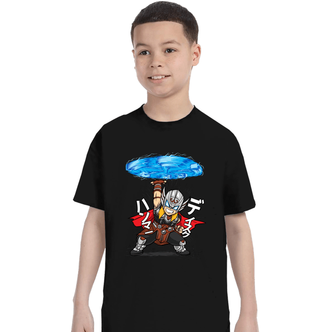 Daily_Deal_Shirts T-Shirts, Youth / XS / Black Hammer Disc