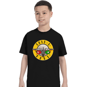 Daily_Deal_Shirts T-Shirts, Youth / XS / Black Guns N Bros
