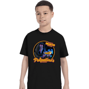 Daily_Deal_Shirts T-Shirts, Youth / XS / Black Palpatino's Pizzeria