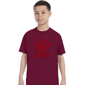 Shirts T-Shirts, Youth / XS / Maroon Fire Bending