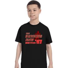 Load image into Gallery viewer, Secret_Shirts T-Shirts, Youth / XS / Black Survivor 87
