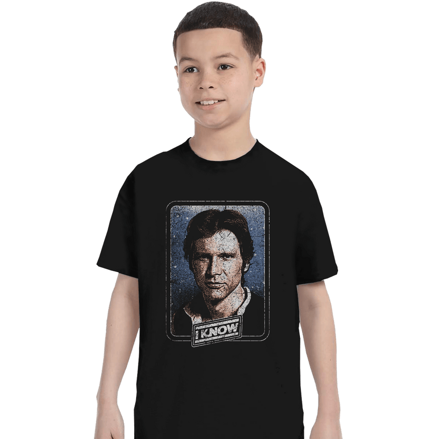Shirts T-Shirts, Youth / XS / Black I Know