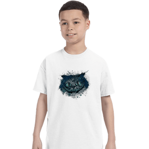 Shirts T-Shirts, Youth / XS / White Watercolor Smile