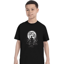 Load image into Gallery viewer, Shirts T-Shirts, Youth / XS / Black Moonlight Claw
