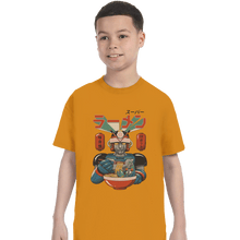 Load image into Gallery viewer, Shirts T-Shirts, Youth / XL / Gold Super Ramen Bot
