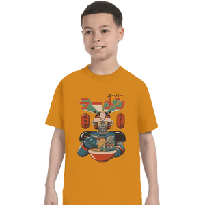 Shirts T-Shirts, Youth / XL / Gold Super Ramen Bot