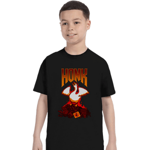Shirts T-Shirts, Youth / XL / Black Honk