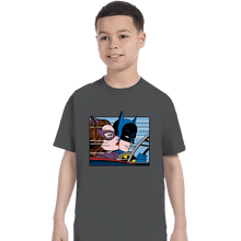 Load image into Gallery viewer, Shirts T-Shirts, Youth / XS / Charcoal In The Batmobile
