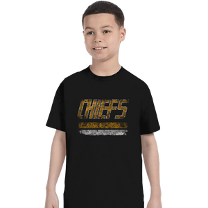 Shirts T-Shirts, Youth / XL / Black Chiefs Retro