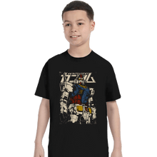Load image into Gallery viewer, Shirts T-Shirts, Youth / XL / Black The First Gundam

