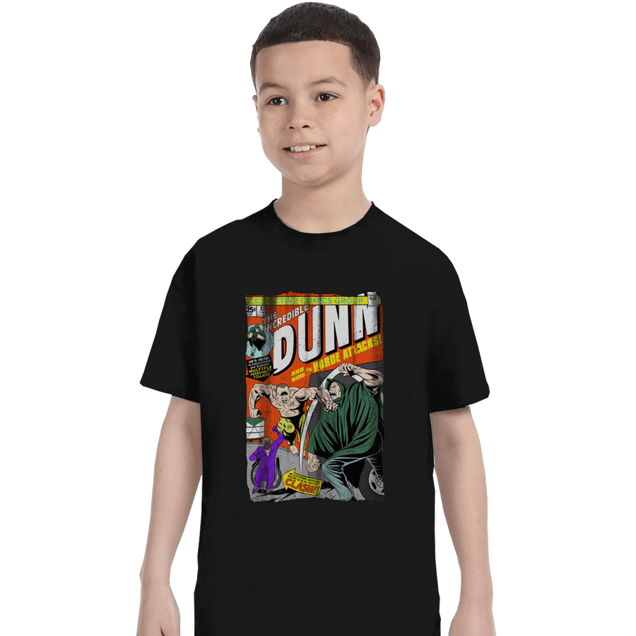 Shirts T-Shirts, Youth / XL / Black The Incredible Dunn