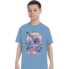 Load image into Gallery viewer, Shirts T-Shirts, Youth / XS / Powder Blue Ohana Hoops
