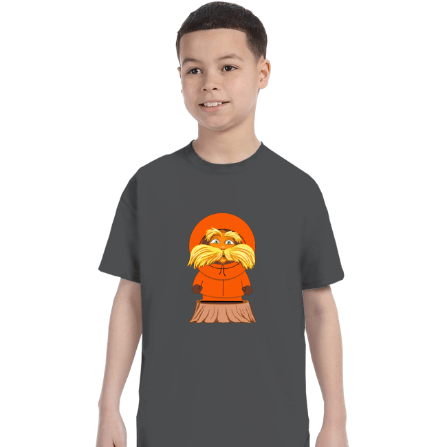 Shirts T-Shirts, Youth / XS / Charcoal Lorax Kenny