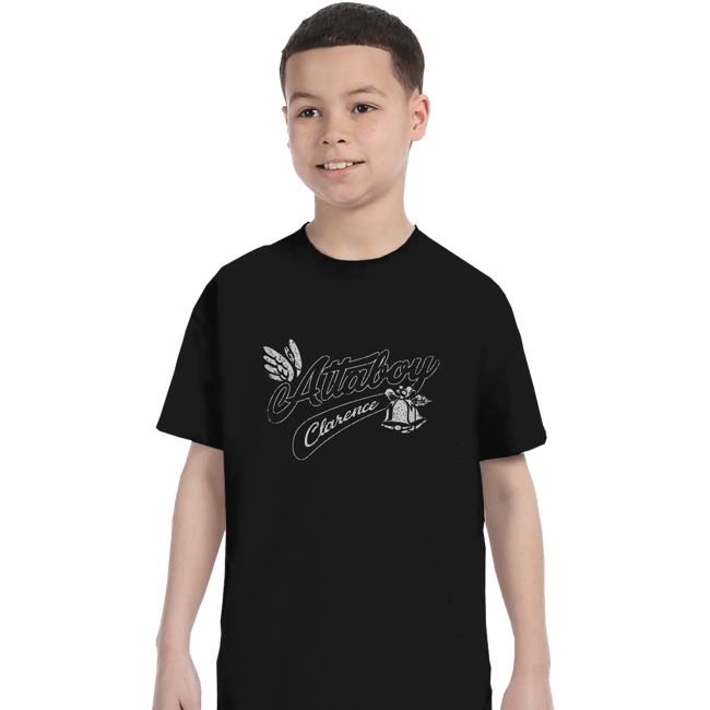 Shirts T-Shirts, Youth / XS / Black Attaboy Clarence