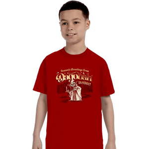 Daily_Deal_Shirts T-Shirts, Youth / XS / Red Dagobah Humbug