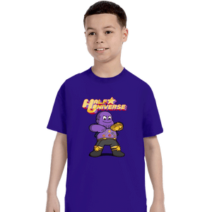 Shirts T-Shirts, Youth / XS / Violet Half Universe