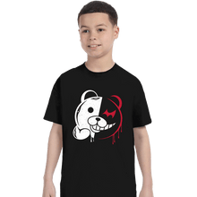 Load image into Gallery viewer, Shirts T-Shirts, Youth / XS / Black Kuma Despair
