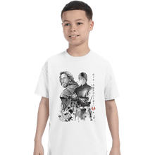 Load image into Gallery viewer, Shirts T-Shirts, Youth / XS / White Old And Young Jedi
