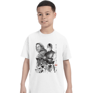 Shirts T-Shirts, Youth / XS / White Old And Young Jedi