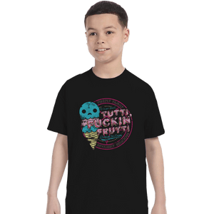 Shirts T-Shirts, Youth / XL / Black Tutti Frutti