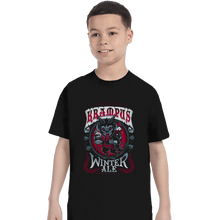 Load image into Gallery viewer, Shirts T-Shirts, Youth / XL / Black Krampus Winter Ale
