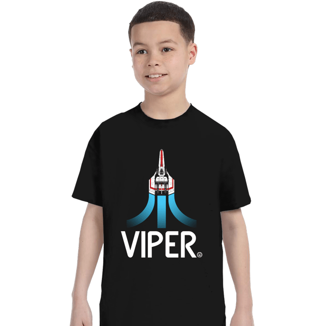 Secret_Shirts T-Shirts, Youth / XS / Black Viper