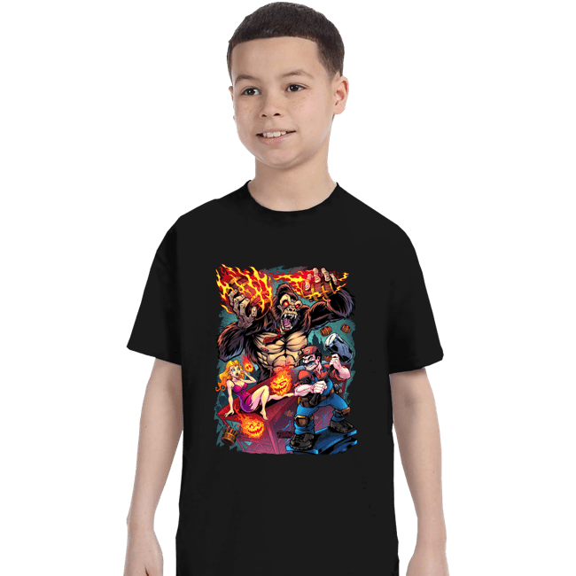 Daily_Deal_Shirts T-Shirts, Youth / XS / Black Donkey Kong