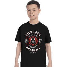 Load image into Gallery viewer, Shirts T-Shirts, Youth / XS / Black Sith Lord Academy
