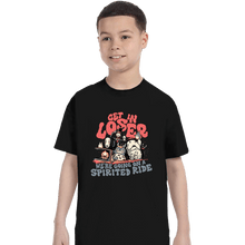 Load image into Gallery viewer, Daily_Deal_Shirts T-Shirts, Youth / XS / Black Spirited Ride
