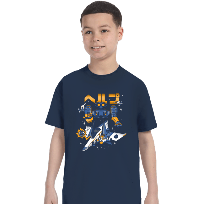 Secret_Shirts T-Shirts, Youth / XS / Navy Space Troubles