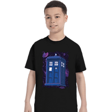 Load image into Gallery viewer, Daily_Deal_Shirts T-Shirts, Youth / XS / Black Pixel Tardis
