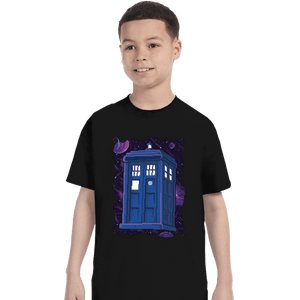 Daily_Deal_Shirts T-Shirts, Youth / XS / Black Pixel Tardis