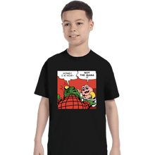 Load image into Gallery viewer, Secret_Shirts T-Shirts, Youth / XS / Black Sinclair Slap
