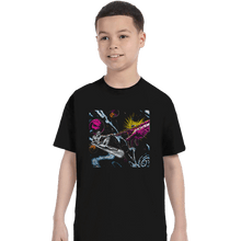 Load image into Gallery viewer, Secret_Shirts T-Shirts, Youth / XS / Black Creation Of Silver Surfer Secret Sale
