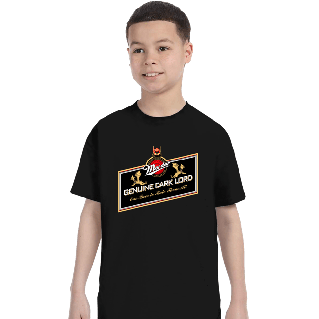 Daily_Deal_Shirts T-Shirts, Youth / XS / Black One Beer To Rule Them All