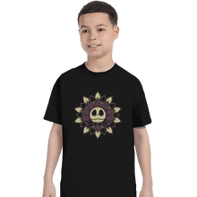 Load image into Gallery viewer, Shirts T-Shirts, Youth / XL / Black Jack Mandala
