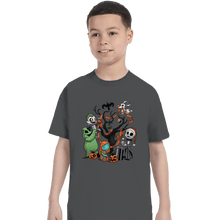 Load image into Gallery viewer, Shirts T-Shirts, Youth / XL / Charcoal Nightmare Tree
