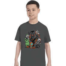 Load image into Gallery viewer, Shirts T-Shirts, Youth / XL / Charcoal Nightmare Tree
