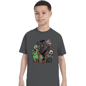 Shirts T-Shirts, Youth / XL / Charcoal Nightmare Tree