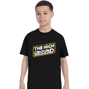 Shirts T-Shirts, Youth / XS / Black The High Ground